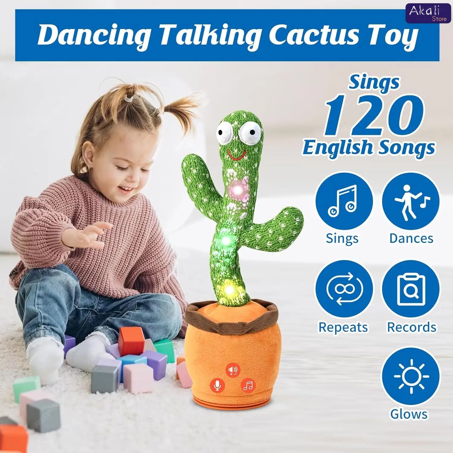 JollyCactus – Talking & Singing Cactus Toy