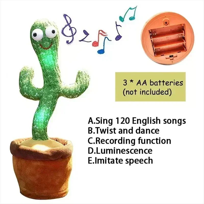 JollyCactus – Talking & Singing Cactus Toy