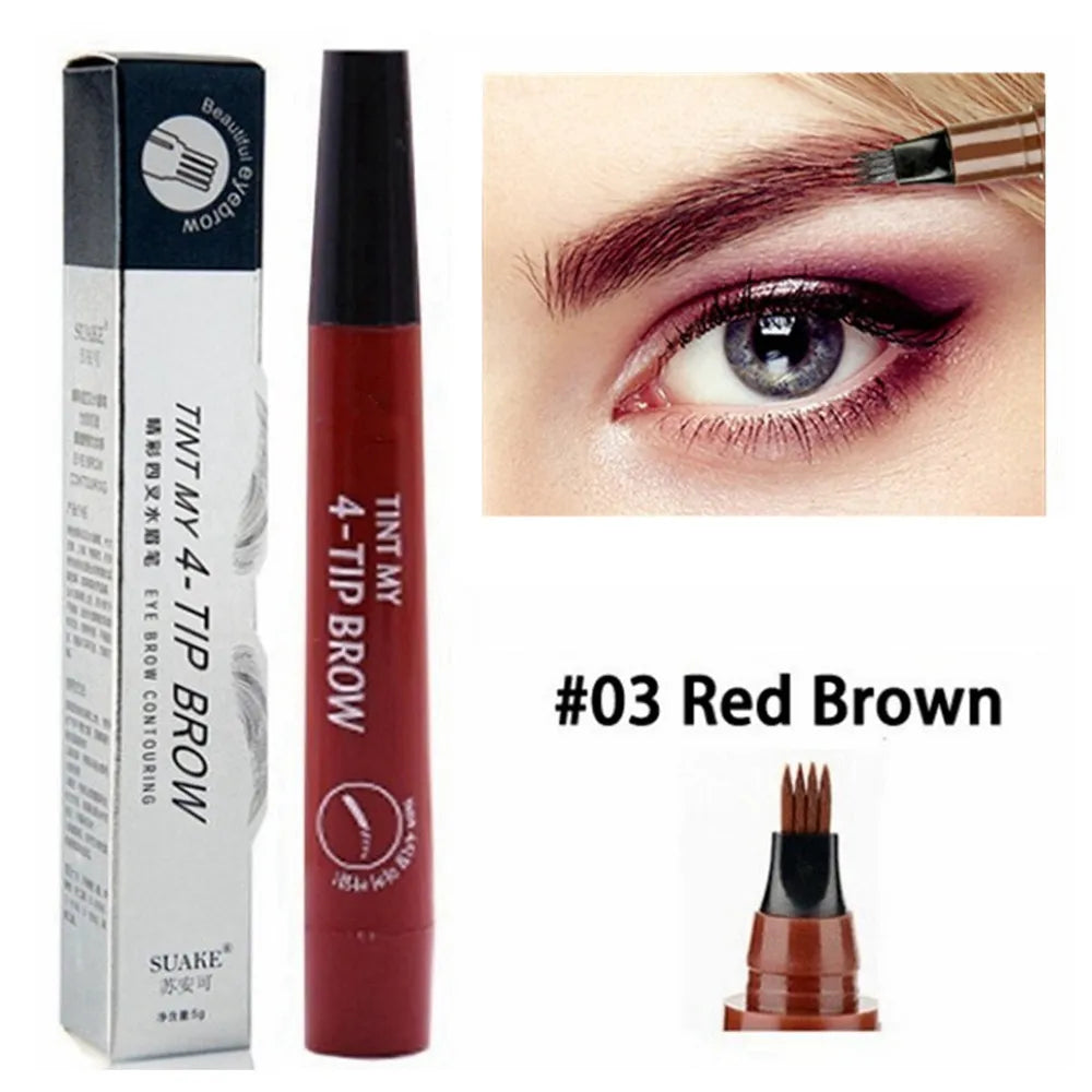 SUAKE 4-Point Eyebrow Pencil – Waterproof & Long-Lasting