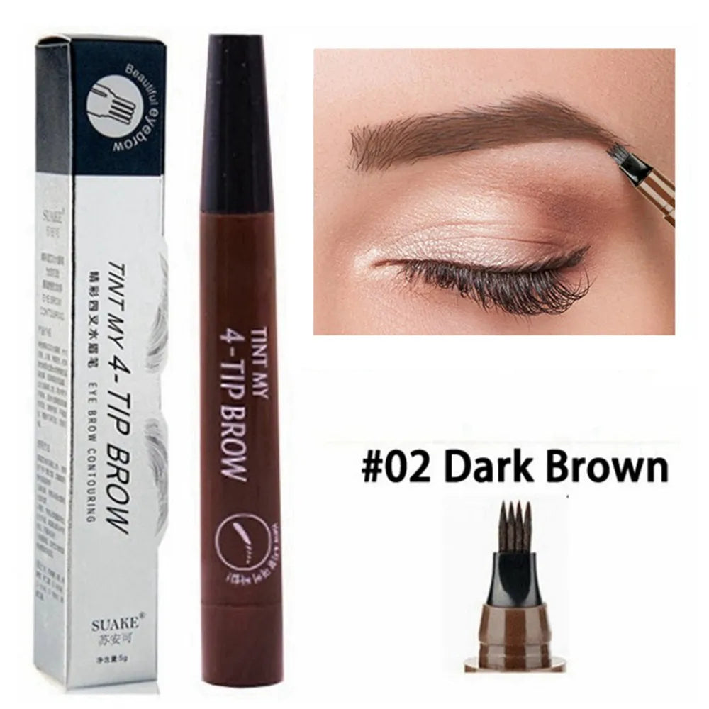 SUAKE 4-Point Eyebrow Pencil – Waterproof & Long-Lasting