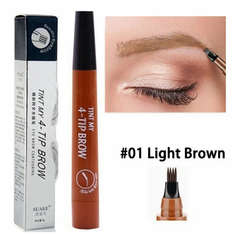 SUAKE 4-Point Eyebrow Pencil – Waterproof & Long-Lasting