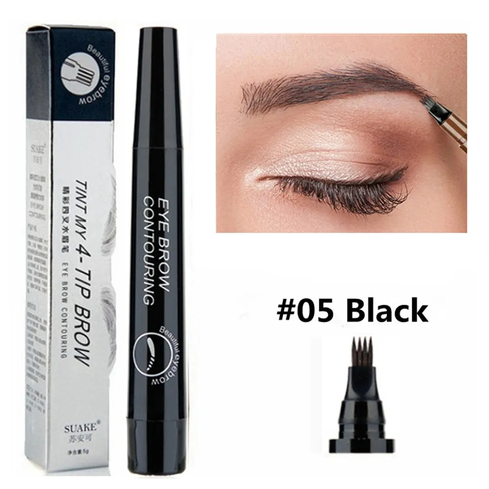 SUAKE 4-Point Eyebrow Pencil – Waterproof & Long-Lasting