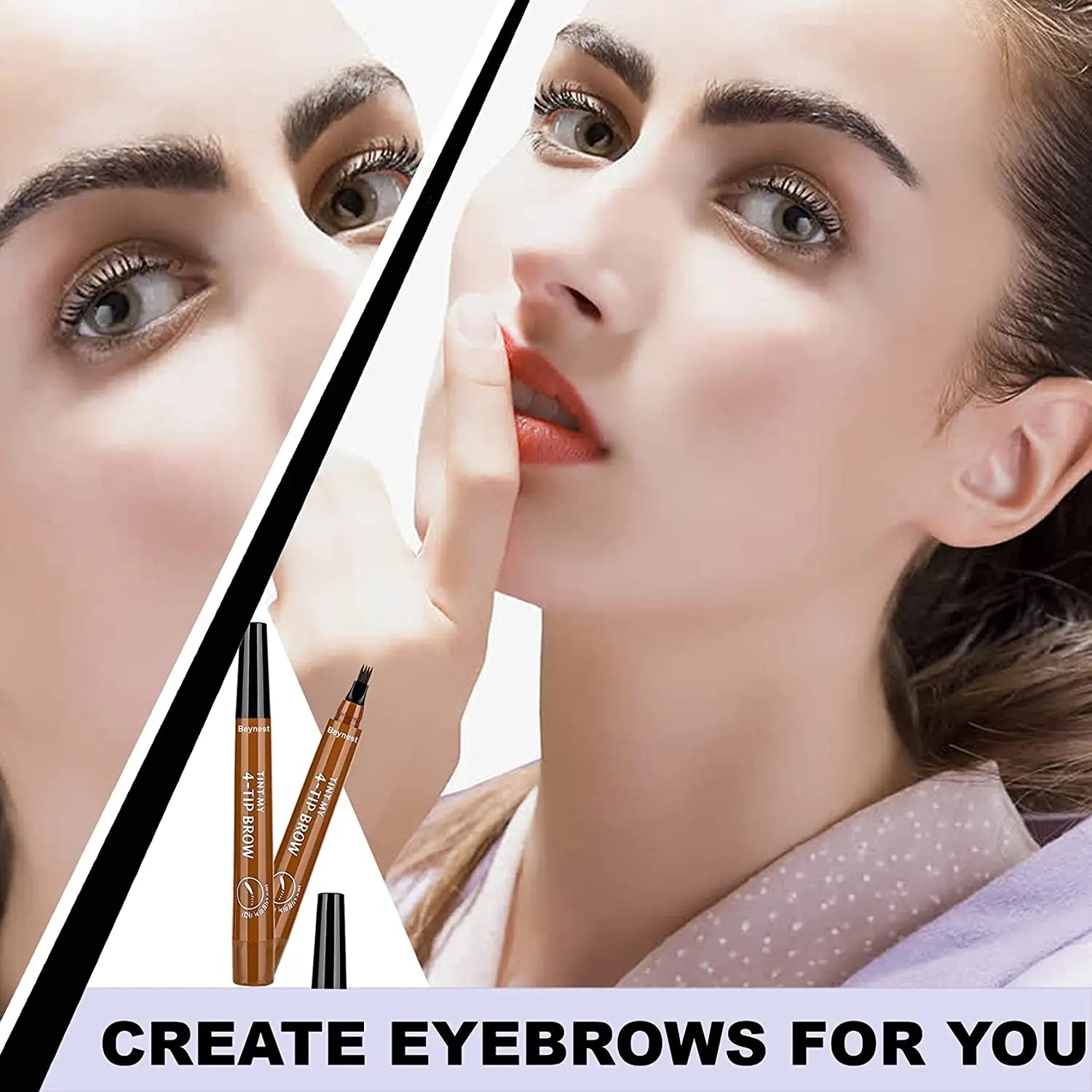 SUAKE 4-Point Eyebrow Pencil – Waterproof & Long-Lasting