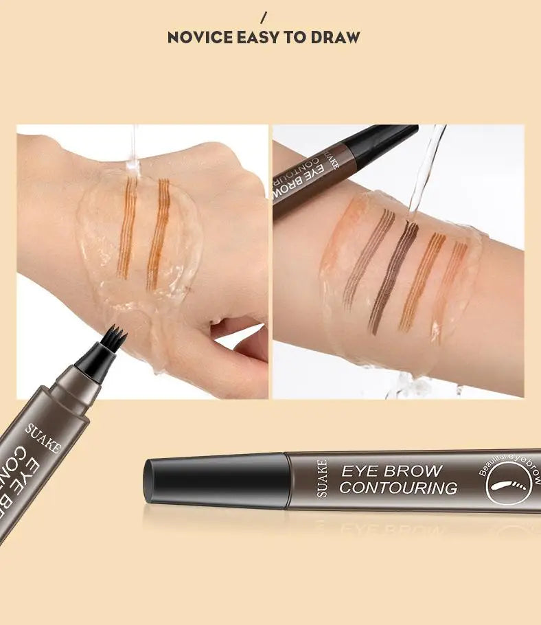 SUAKE 4-Point Eyebrow Pencil – Waterproof & Long-Lasting